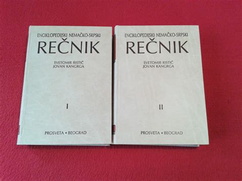 Enciklopedijski Nemačko Srpski Rečnik I Ii 76196273