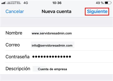 Crear Cuenta De Correo En Iphone Paso A Paso En Pasos