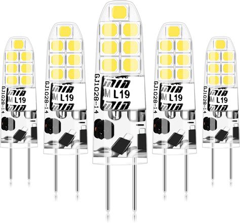 Vicloon G4 LED Ampoule 5 Pack 15W Ampoules Halogènes Équivalentes