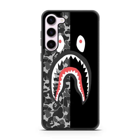 Black Camp Bape Shark Samsung Galaxy S23 S23 S23 Ultra S23 FE