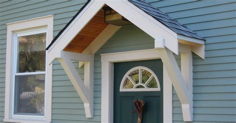 Bungalow Restoration: Side door overhang