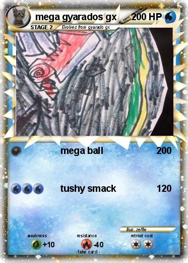 Pokémon Mega Gyarados Gx Mega Ball My Pokemon Card