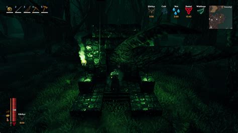 Found an inaccessible crypts in the swamp : r/valheim