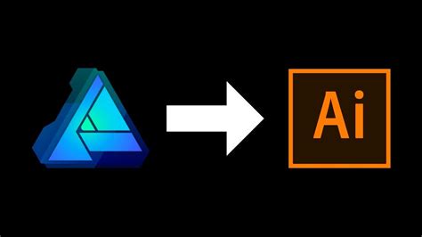 Exporting Affinity Designer Files For Adobe Illustrator Youtube