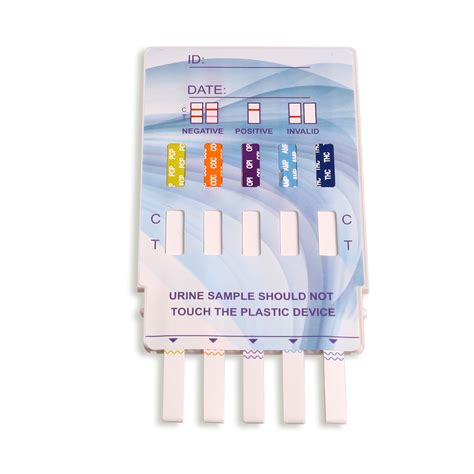 6 Panel CLIA Waived Drug Multi Drug Test Dip Card