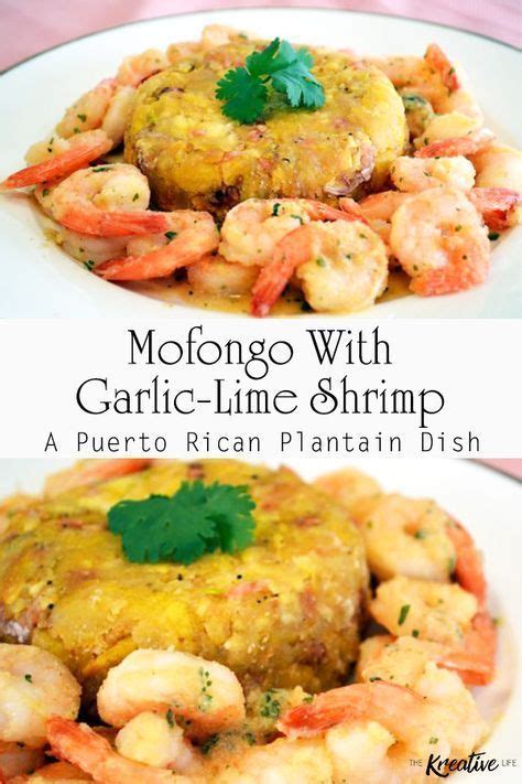 Mofongo With Shrimp Is A Traditional Puerto Rican Dish Made Of