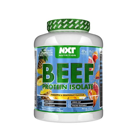 Nxt Nutrition Beef Protein Isolate 1 8kg Sports Supplements Plymouth