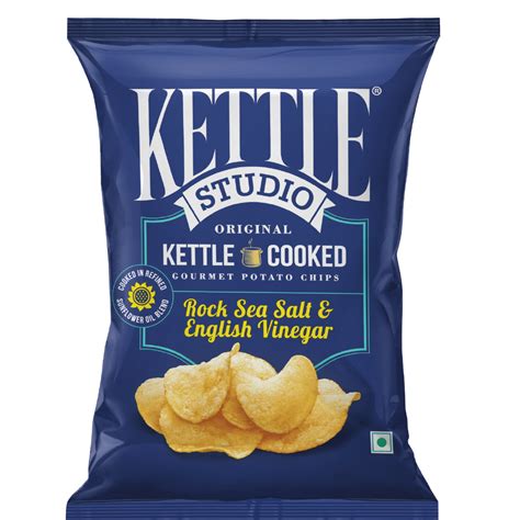 Buy Kettle Studio Potato Chips Rock Sea Salt English Vinegar G