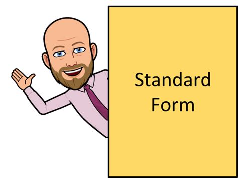 Standard Form | Teaching Resources