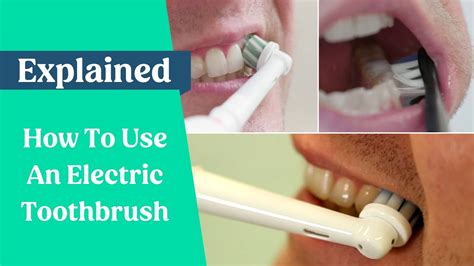 How To Use An Electric Toothbrush Youtube