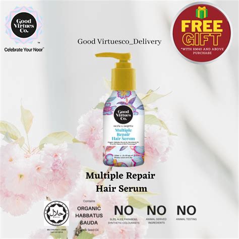 Good Virtues Co Gvc Hair Serum Free Gift Purchase Over Rm While