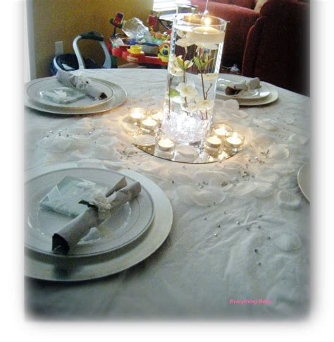 Diy Floating Candle Centerpiece Floating Candle Centerpieces Flower Centerpieces Mirror