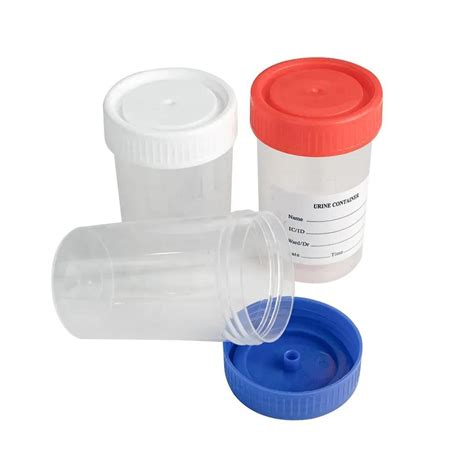 Disposable Plastic Medical Patient Test Sample Cup Sputum Fecal