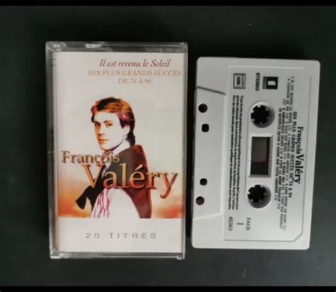 Fran Ois Valery Ses Plus Grands Succ S De A Cassette Audio K