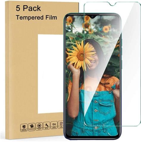 Lot de 5 Protecteurs d écran en verre trempé pour Ulefone Note 9P 6 52