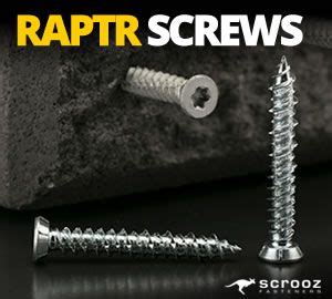 Raptr Self Tapping Concrete Screws Concrete Screws And Screw Bolts