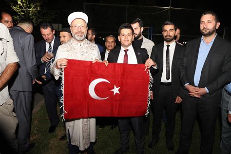 Diyanet Leri Ba Kan Erba Rnakta Kanaat Nderleri Ile Bir Araya