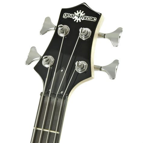 Harlem Bass Guitar By Gear Music Black B Stock At Gear Music