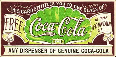 Coca Cola Coupons For Free Drinks Punch Cards