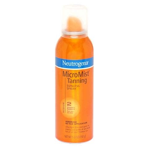 Neutrogena Micromist Tanning Sunless Spray Medium 5