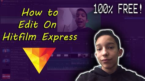 How To Use Hitfilm Express Best FREE Video Editor For PC YouTube