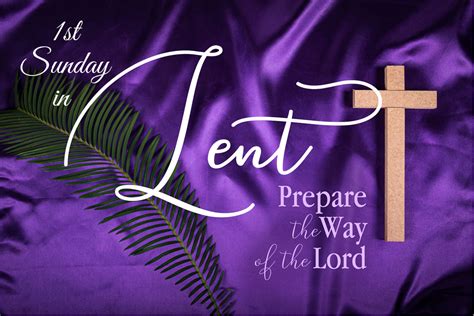 1st Sunday In Lent — Sierra Vista Community Church