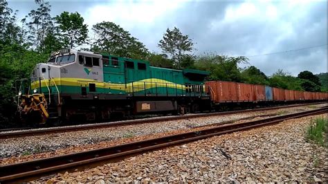 Trem De Carga Geral Da Vale Efvm Chegando No P Tio De Costa Lacerda