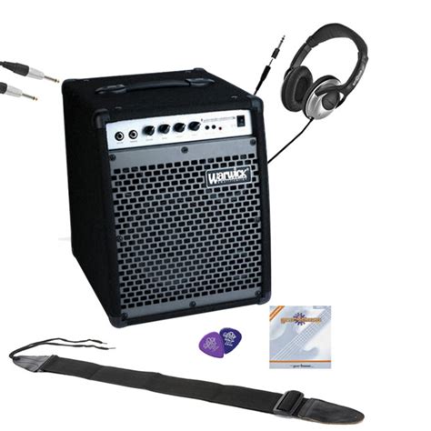 Disc Warwick Bc20 20w Bass Combo Amp Practice Pack Gear4music