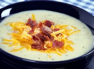 Cheesy Bacon Potato Soup Recipe