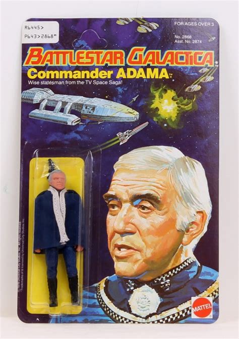 Commander Adama Battlestar Galactica MOC C-9++