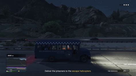 GTA V HIJACKING A PRISON BUS YouTube