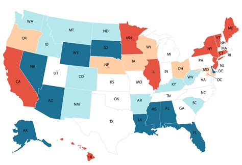 Kiplinger Releases Annual List Of Most And Least Tax Friendly States Us Daily Review