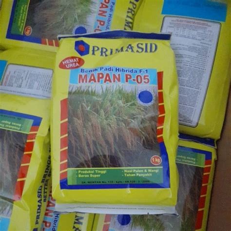 Jual Benih Unggul Padi Hibrida MAPAN P 05 ISI 1 KG Shopee Indonesia