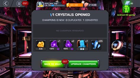 Marvel Contest Of Champions Opening Premium Crystal X Men Crystal And More Youtube