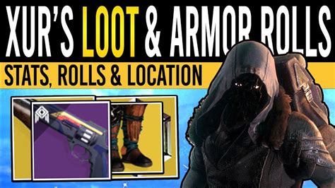 Destiny Xur S Tasty Weapons Armor Th May Xur Inventory Armor