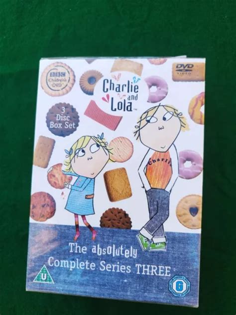 Charlie And Lola The Absolutely Complete Series 3 Dvd Box Set Brand New