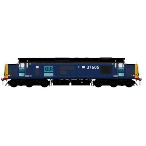 Acc231237605 Accurascale Oo Gauge Class 37 6 37605 Direct Rail Services Blue With Original