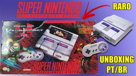 Caixa De Pandora Especial Super Nintendo Killer Instinct Set