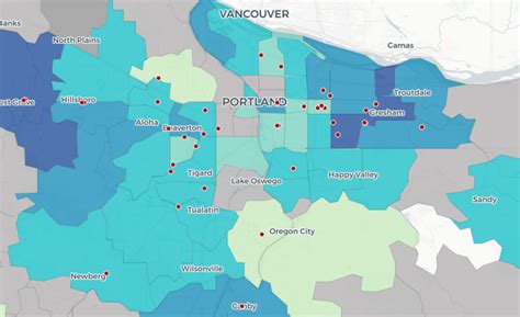 Portland Zip Code Map