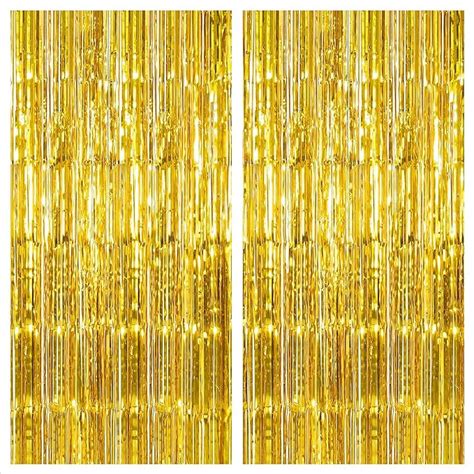 Amazon Katchon Xtralarge Gold Fringe Curtain Backdrop X