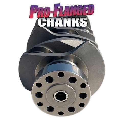 1131 Pro Flanged Crank 86mm Stroke Chevy Rod Journal