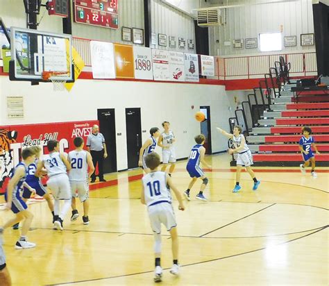 Kingston Junior High Teams Hit The Basketball Court In Battle Of The