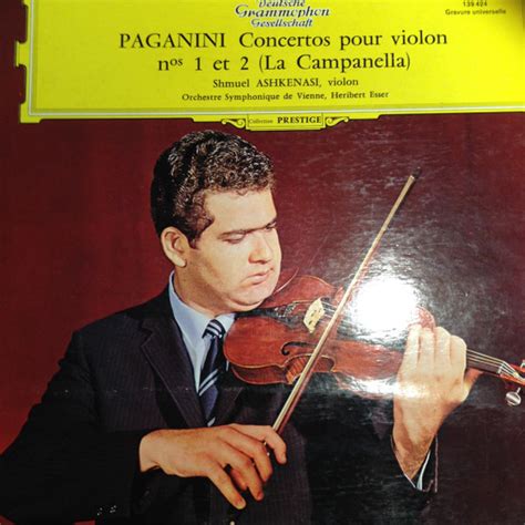 Paganini Shmuel Ashkenasi Orchestre Symphonique De Vienne Heribert