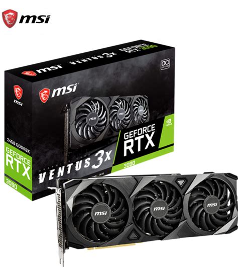 MSI RTX 3090 VENTUS 3X 24G OC - Computersonly