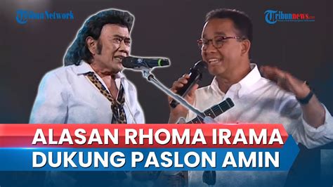 Video Rhoma Irama Mantap Dukung Anies Cak Imin Di Pilpres