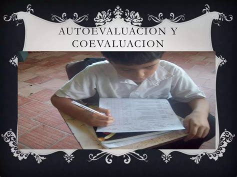 Autoevaluacion Y Coevaluacion De La Clase Ppt Descarga Gratuita