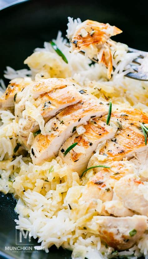 Easy Creamy Chicken Tarragon Recipe Munchkin Time
