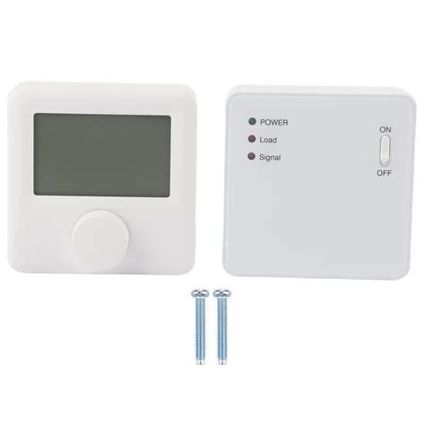 Contrôleur de température numérique Thermostat Programmable 5 35 C RF