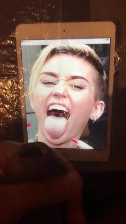 Miley Cyrus Cum Tribute Gay Man Porn Xhamster