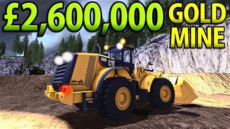 £2600000 Gold Mine Farming Simulator 2017 Youtube